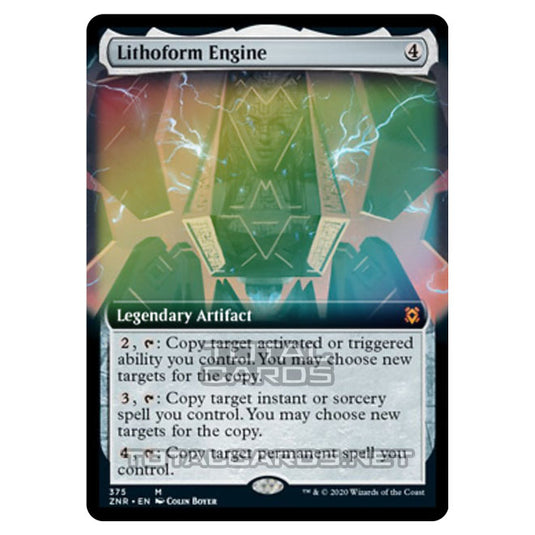 Magic The Gathering - Zendikar Rising - Lithoform Engine - 375/391 (Foil)