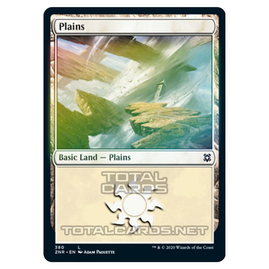 Magic The Gathering - Zendikar Rising - Plains - 380/391 (Foil)