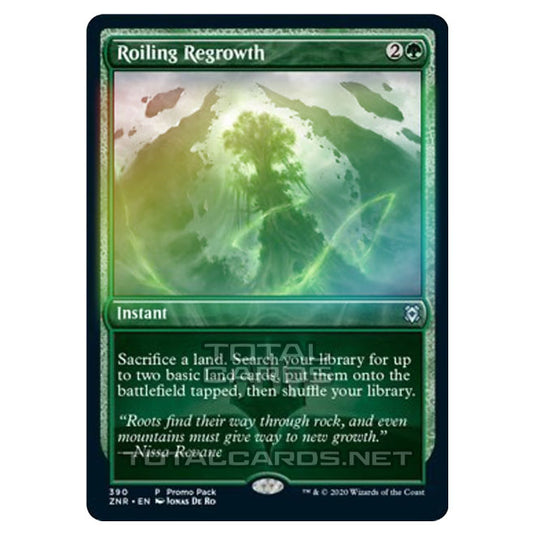 Magic The Gathering - Zendikar Rising - Roiling Regrowth - 390/391 (Foil)