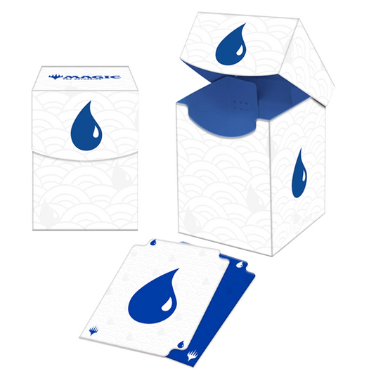 Ultra Pro - Magic the Gathering - Mana 8 - 100+ Deck Box - Island