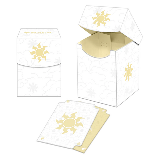 Ultra Pro - Magic the Gathering - Mana 8 - 100+ Deck Box - Plains