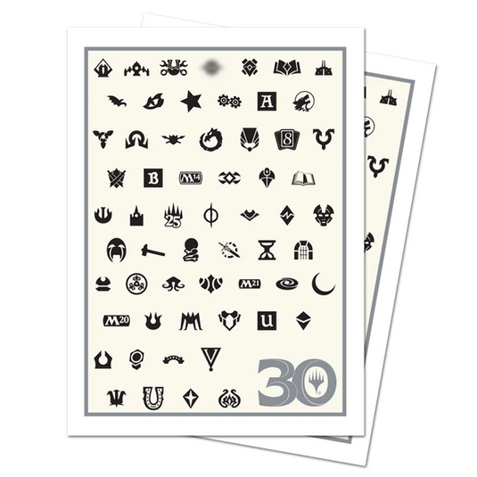 Ultra Pro - Magic the Gathering - 105ct Apex Deck Protector Sleeves - 30th Anniversary