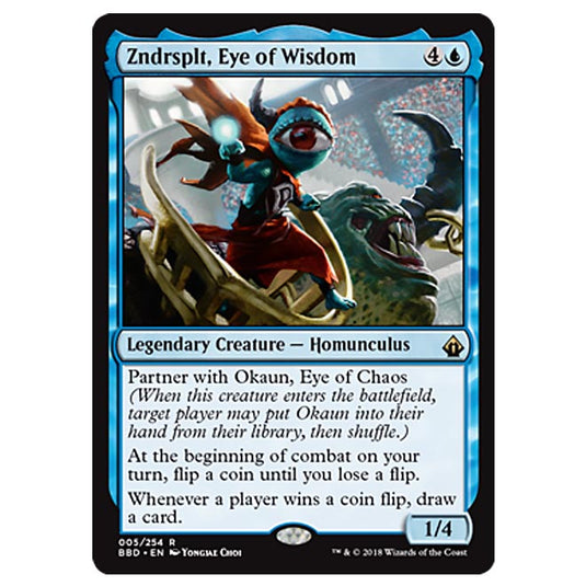 Magic The Gathering - Battlebond - Zndrsplt, Eye of Wisdom - 5/254
