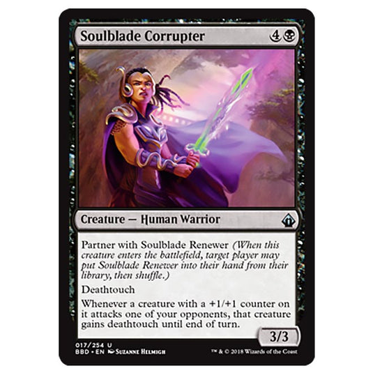 Magic The Gathering - Battlebond - Soulblade Corrupter - 17/254