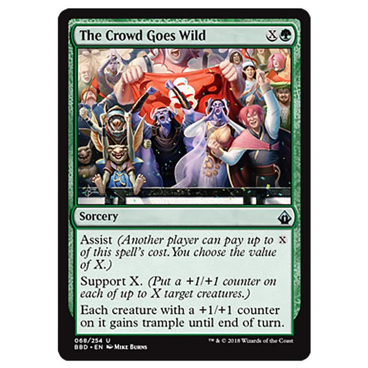 Magic The Gathering - Battlebond - The Crowd Goes Wild - 68/254
