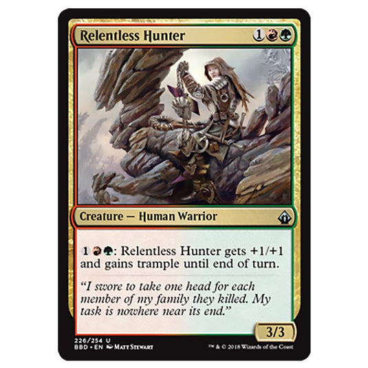 Magic The Gathering - Battlebond - Relentless Hunter - 226/254