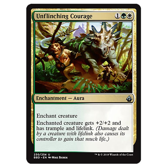Magic The Gathering - Battlebond - Unflinching Courage - 230/254