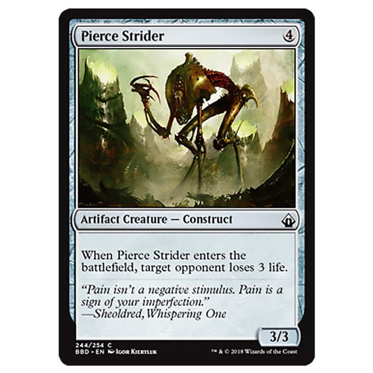 Magic The Gathering - Battlebond - Pierce Strider (Foil) - 244/254
