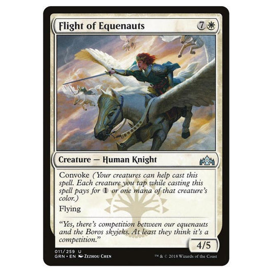 Magic The Gathering - Guilds of Ravnica - Flight of Equenauts - 11/259