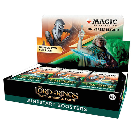 Magic the Gathering - The Lord of the Rings - Tales of Middle-Earth - Jumpstart Booster Box (18 Packs)