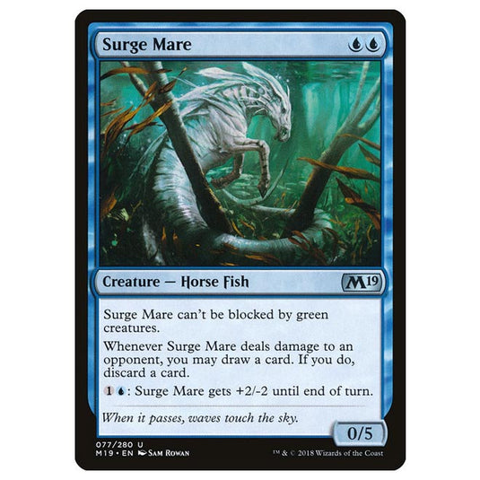 Magic The Gathering - Core Set 2019 - Surge Mare - 77/280