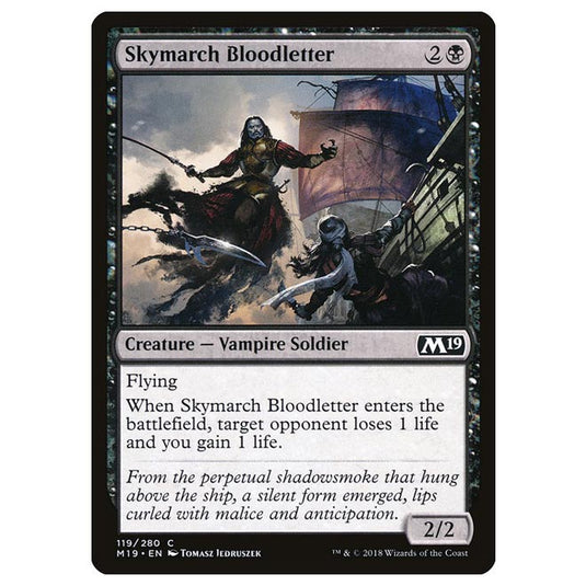 Magic The Gathering - Core Set 2019 - Skymarch Bloodletter - 119/280