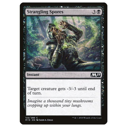 Magic The Gathering - Core Set 2019 - Strangling Spores - 122/280