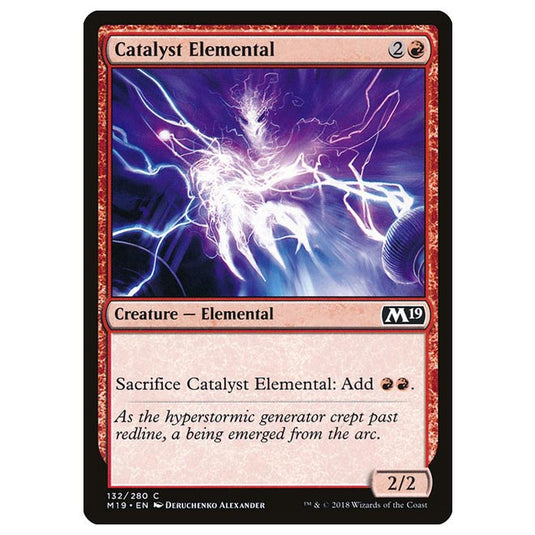 Magic The Gathering - Core Set 2019 - Catalyst Elemental - 132/280