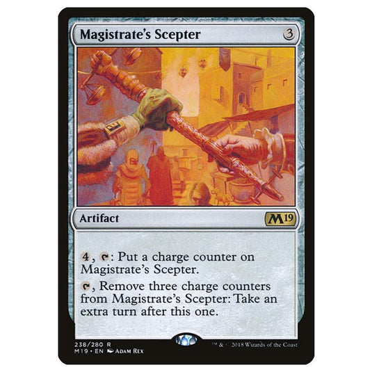 Magic The Gathering - Core Set 2019 - Magistrate’s Scepter - 238/280