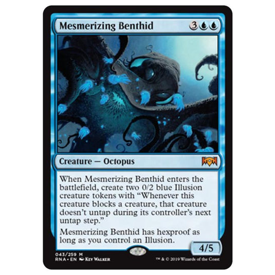 Magic The Gathering - Ravnica Allegiance - Mesmerizing Benthid - 43/259