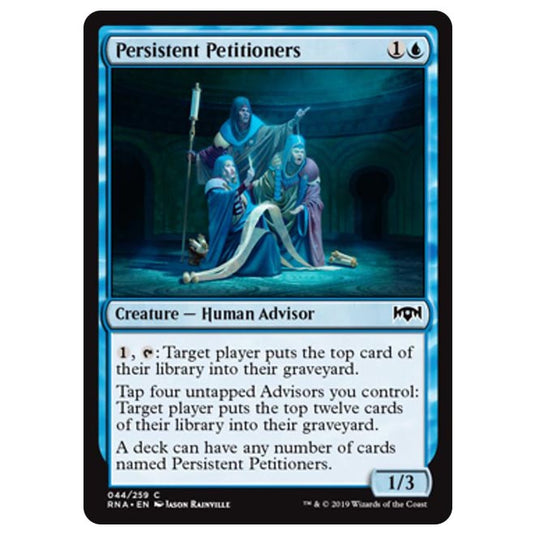Magic The Gathering - Ravnica Allegiance - Persistent Petitioners - 44/259