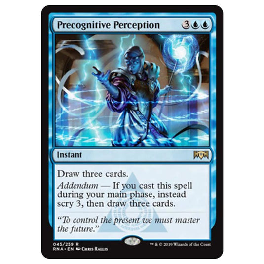 Magic The Gathering - Ravnica Allegiance - Precognitive Perception - 45/259