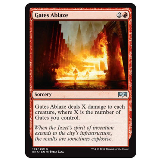Magic The Gathering - Ravnica Allegiance - Gates Ablaze - 102/259