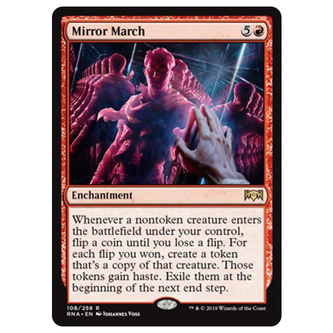 Magic The Gathering - Ravnica Allegiance - Mirror March - 108/259 Magic The Gathering - Ravnica Allegiance - Mirror March - 108/259