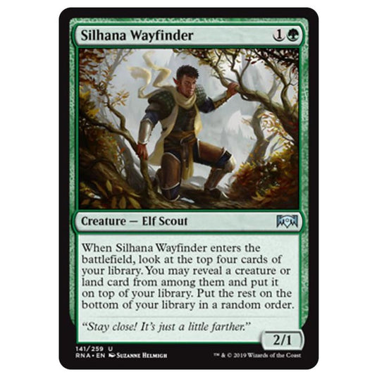 Magic The Gathering - Ravnica Allegiance - Silhana Wayfinder - 141/259