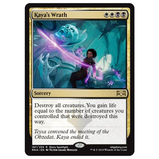 Magic The Gathering - Ravnica Allegiance - Kaya's Wrath - 187/259