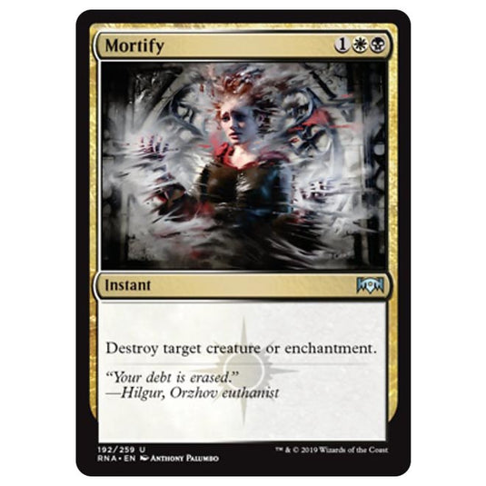Magic The Gathering - Ravnica Allegiance - Mortify - 192/259