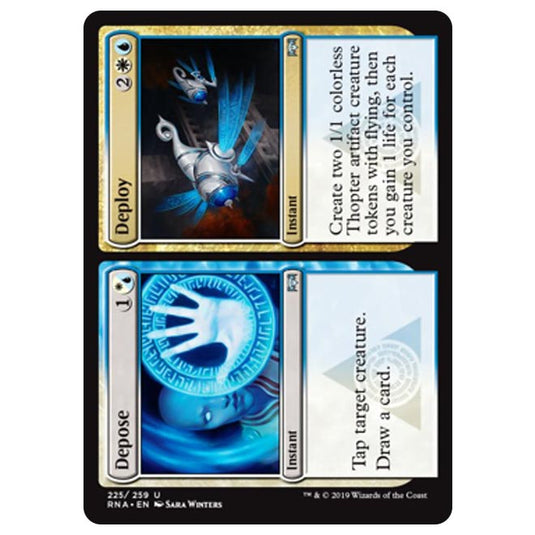 Magic The Gathering - Ravnica Allegiance - Depose // Deploy - 225/259