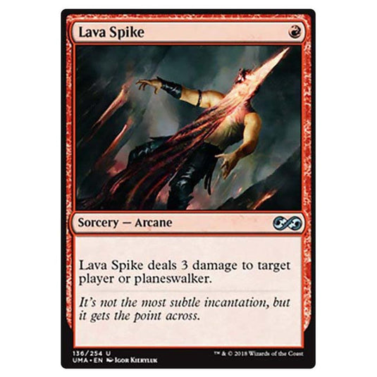 Magic The Gathering - Ultimate Masters - Lava Spike - 136/254