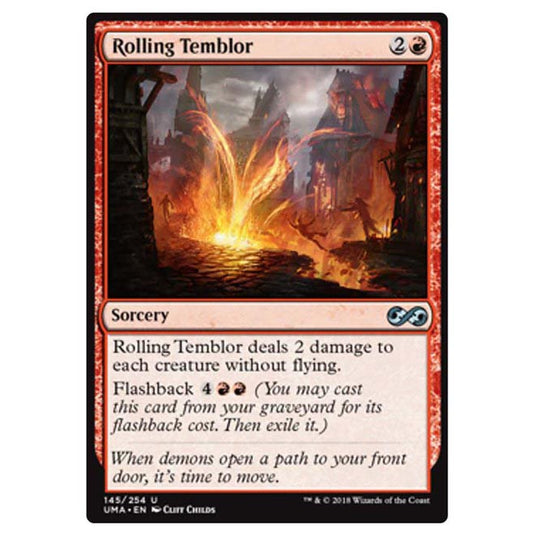 Magic The Gathering - Ultimate Masters - Rolling Temblor - 145/254