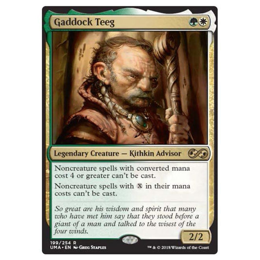 Magic The Gathering - Ultimate Masters - Gaddock Teeg - 199/254