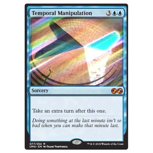Magic The Gathering - Ultimate Masters - Temporal Manipulation - 77/254 (Foil)