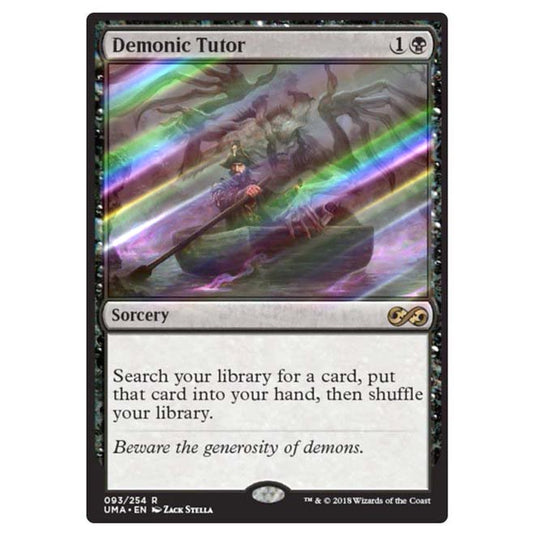 Magic The Gathering - Ultimate Masters - Demonic Tutor - 93/254 (Foil)