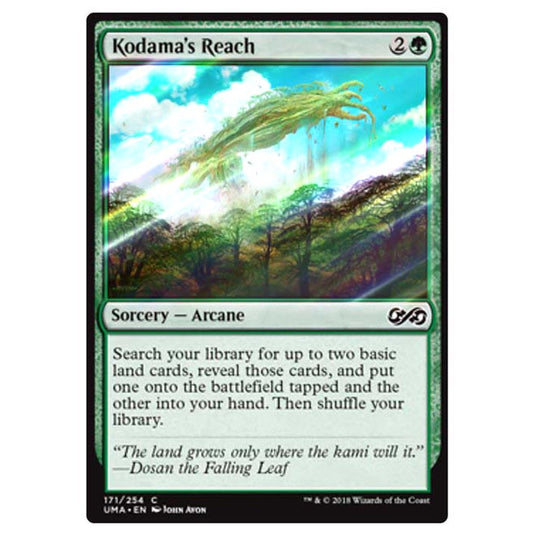 Magic The Gathering - Ultimate Masters - Kodama's Reach - 171/254 (Foil)