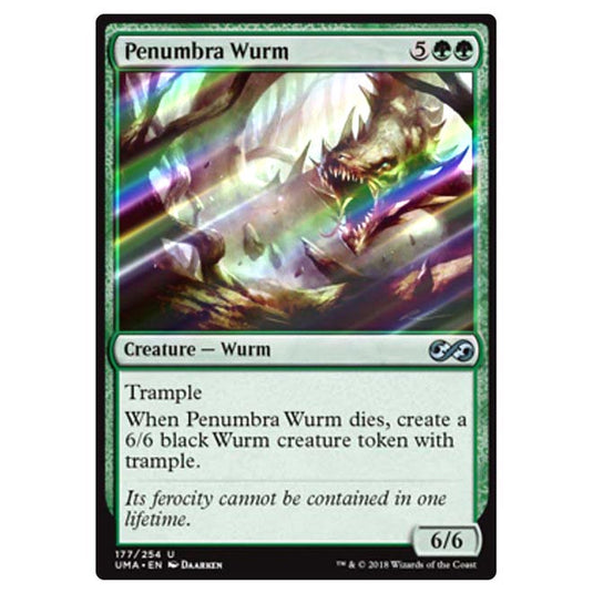 Magic The Gathering - Ultimate Masters - Penumbra Wurm - 177/254 (Foil)