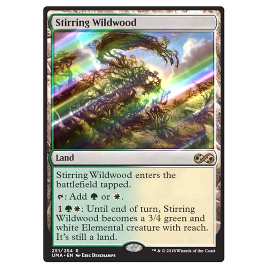 Magic The Gathering - Ultimate Masters - Stirring Wildwood - 251/254 (Foil)