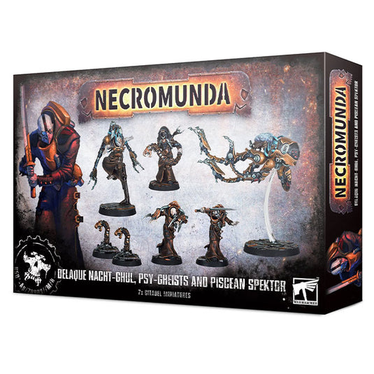 Necromunda - Delaque - Nacht-Ghul, Psy-Gheists and Piscean Spektor