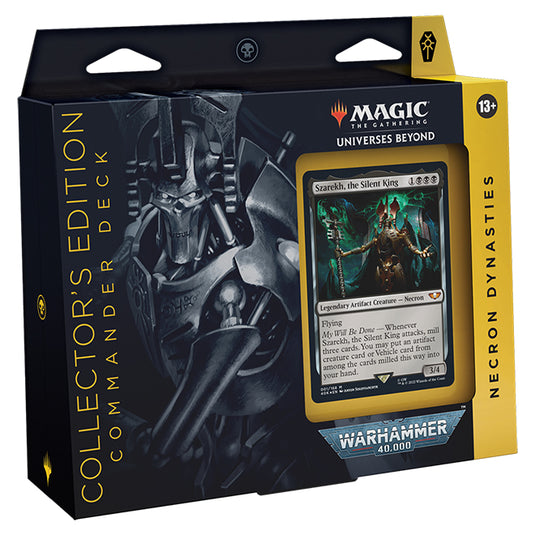 Magic the Gathering - Universes Beyond - Warhammer 40,000 - Necron Dynasties - Collectors Edition