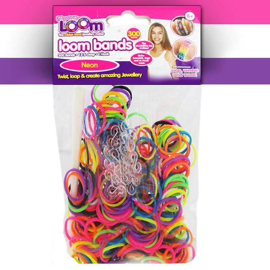 Neon Loom Bands - x300