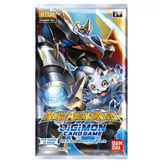 Digimon Card Game - BT08 - New Awakening - Booster Pack