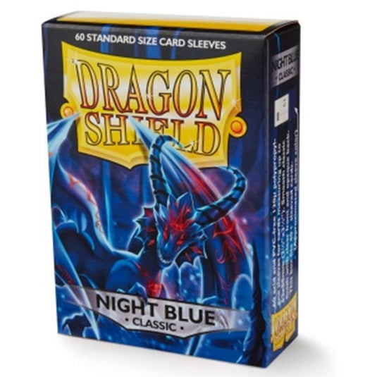 Dragon Shield - Standard Classic Sleeves - Night Blue - (60 Sleeves)