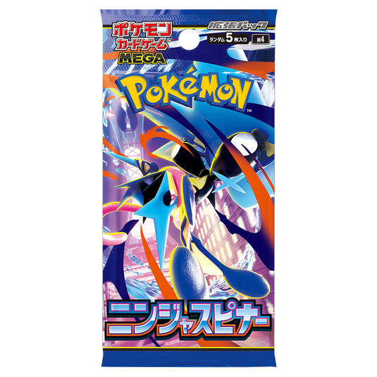 Pokemon - Mega Evolution - Ninja Spinner - Japanese Booster Pack