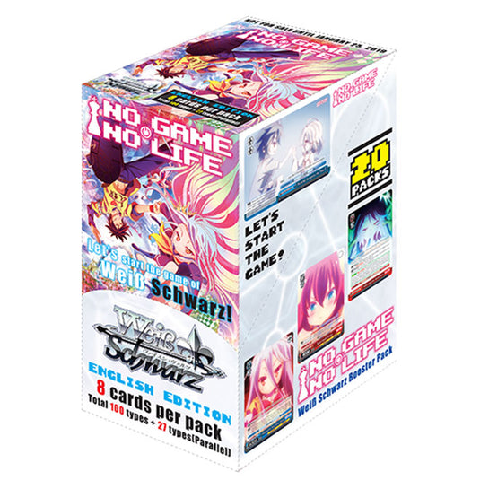 Weiss Schwarz - No Game No Life - Booster Box - (20 Packs)