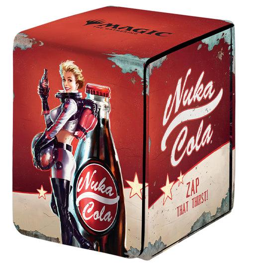 Ultra Pro - Magic the Gathering - Universes Beyond - Fallout - Alcove Flip Deck Box