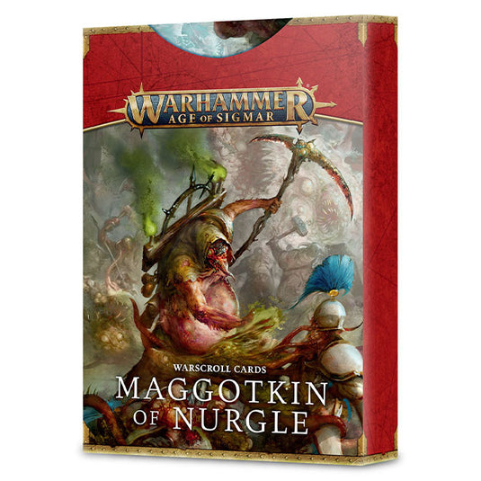 Warhammer Age Of Sigmar - Maggotkin of Nurgle - Warscroll Cards