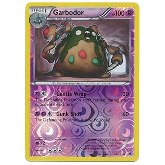 Pokemon - Black & White - Noble Victories - (Reverse Holo) - Garbodor 49/101