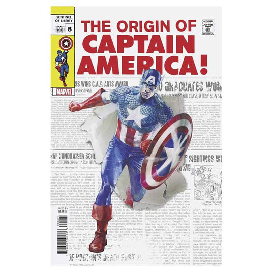 Captain America Sentinel Of Liberty - Issue 8 Classic Homage Variant