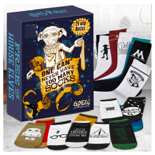 Harry Potter - Odd Socks - Advent Calendar - 2022