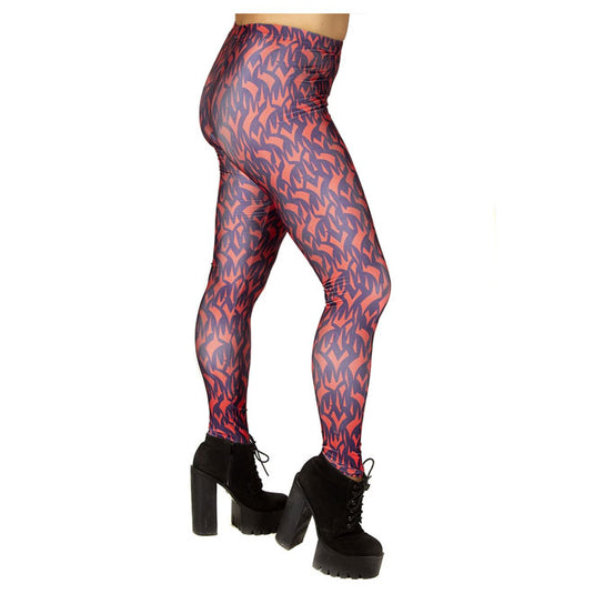 Magic the Gathering - MTG Symbol Red & Blue Leggings