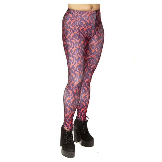Magic the Gathering - MTG Symbol Red & Blue Leggings